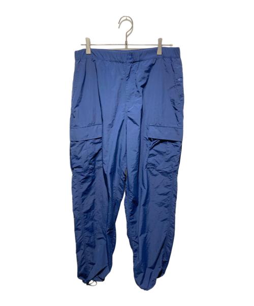 BURLAP OUTFITTER（バーラップアウトフィッター）BURLAP OUTFITTER (バーラップアウトフィッター) ナイロンカーゴパンツ ネイビー サイズ:Ｌの古着・服飾アイテム