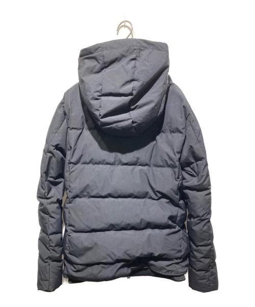 AKM（エーケーエム）AKM (エーケーエム) レイヤードジップダウンジャケット ブラック サイズ:Ｌの古着・服飾アイテム
