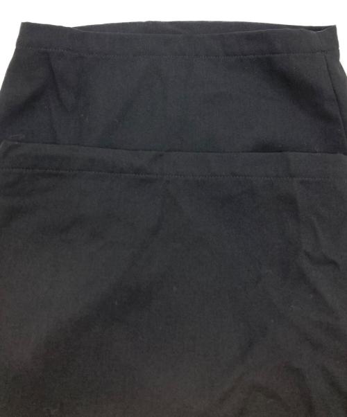 Yohji Yamamoto pour homme（ヨウジヤマモト プールオム）Yohji Yamamoto pour homme (ヨウジヤマモト プールオム) 3タックワイドスラックス/GABARDINE 12 TACKS PANTS ブラック サイズ:2の古着・服飾アイテム