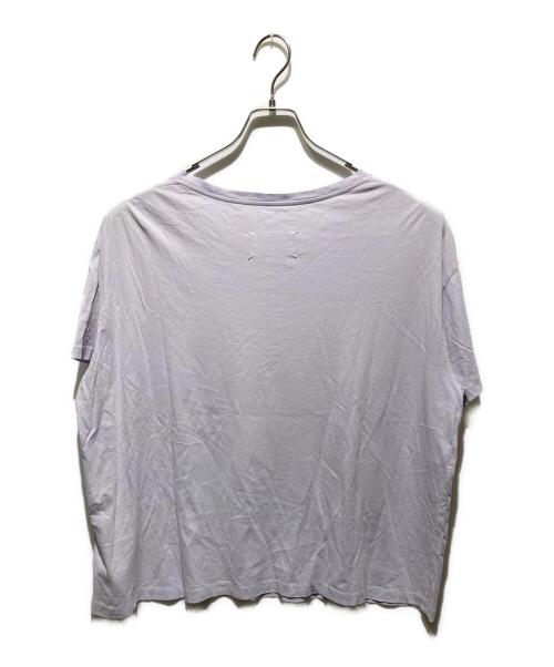 Maison Margiela（メゾンマルジェラ）Maison Margiela (メゾンマルジェラ) 25ss ①⑩ スネイル プリントTシャツ パープル サイズ:Sの古着・服飾アイテム