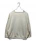 Maison Margiela  ⑩ (メゾンマルジェラ) 21SS アップサイドダウンロゴスウェット アイボリー サイズ:XS：22000円