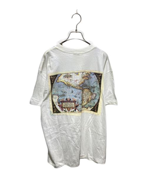 BANANA REPUBLIC（バナナリパブリック）BANANA REPUBLIC (バナナリパブリック) USA製 90s半袖Tシャツ ホワイト サイズ:Ｍの古着・服飾アイテム