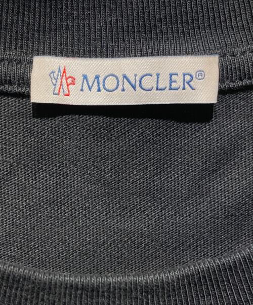 MONCLER（モンクレール）MONCLER (モンクレール) 3D LOGO S/S T-SHIRT ブラック サイズ:Ｍの古着・服飾アイテム
