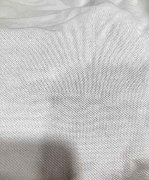 HERMES（エルメス）HERMES (エルメス) Hロゴポケット鹿の子Tシャツ ホワイト サイズ:Sの古着・服飾アイテム
