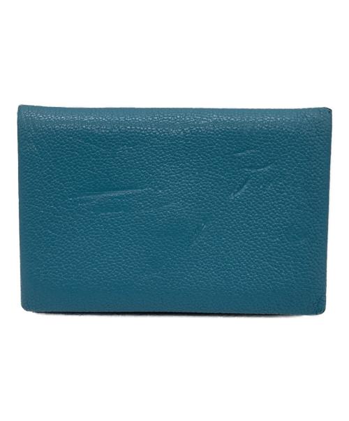 HERMES（エルメス）HERMES (エルメス) 24年製 W刻印  カルヴィ ヴェルソ/コインケース ブルージーンの古着・服飾アイテム