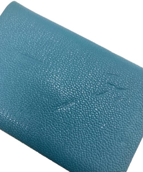 HERMES（エルメス）HERMES (エルメス) 24年製 W刻印  カルヴィ ヴェルソ/コインケース ブルージーンの古着・服飾アイテム