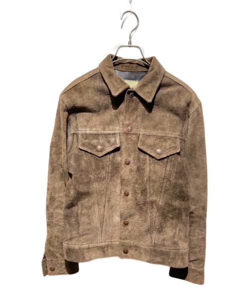 JOHNBULL（ジョンブル）Johnbull (ジョンブル) レザージャケット ブラウン サイズ:38の古着・服飾アイテム