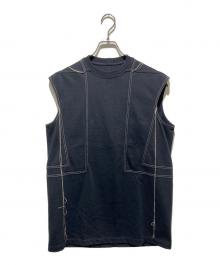 RICK OWENS（リックオウエンス）の古着「19SS BABEL期 sleeveless」｜ブラック