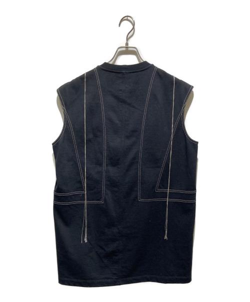 RICK OWENS（リックオウエンス）RICK OWENS (リックオウエンス) 19SS BABEL期 sleeveless ブラック サイズ:40の古着・服飾アイテム