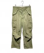 US ARMYユーエスアーミー）の古着「70s M-65 フィールドパンツ」｜カーキ