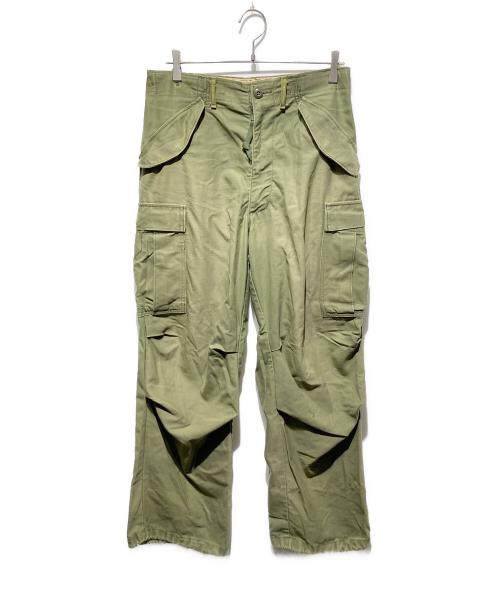 US ARMY（ユーエスアーミー）US ARMY (ユーエスアーミー) 70s M-65 フィールドパンツ カーキ サイズ:不明の古着・服飾アイテム