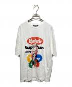 histericヒステリック）の古着「PAINTERSプリントカットソー」｜ホワイト