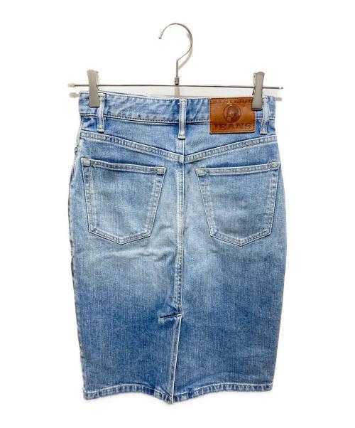 Hysteric Glamour（ヒステリックグラマー）Hysteric Glamour (ヒステリックグラマー) スタッズプリントデニムスカート インディゴ サイズ:ＸＳの古着・服飾アイテム
