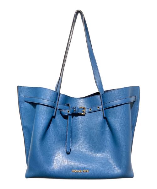 MICHAEL KORS（マイケルコース）MICHAEL KORS (マイケルコース) トートバッグ ブルーの古着・服飾アイテム