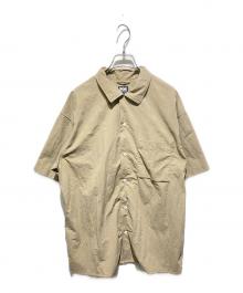 HELLY HANSEN（ヘリーハンセン）の古着「ショートスリーブバスクシャツ S/S Bask Shirts」｜ベージュ