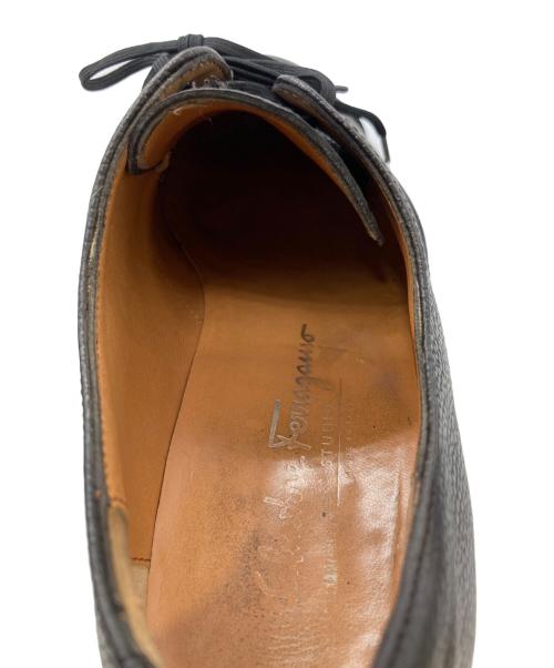 Salvatore Ferragamo（サルヴァトーレ フェラガモ）Salvatore Ferragamo (サルヴァトーレ フェラガモ) ストレートチップシューズ ブラック サイズ:６の古着・服飾アイテム