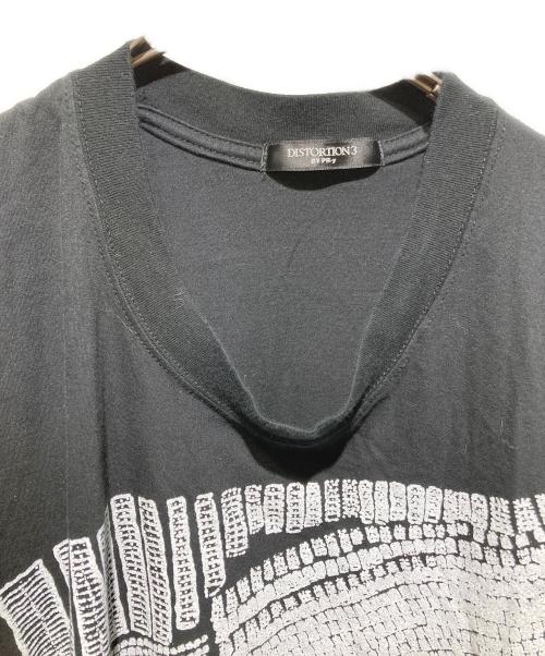 nude:MASAHIKO MARUYAMA（ヌード：マサヒコマルヤマ）nude:MASAHIKO MARUYAMA (ヌード：マサヒコマルヤマ) 21SS distortion3  ドルマンTシャツ ブラック サイズ:2の古着・服飾アイテム