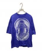 hatraハトラ）の古着「TS-Lens /グラフィックTシャツ」｜ブルー