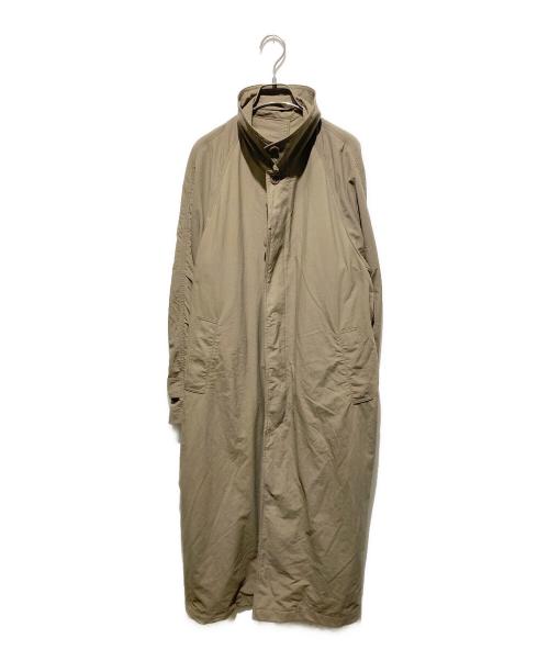 STEVEN ALAN（スティーブンアラン）STEVEN ALAN (スティーブンアラン) NYLON BAL COLLAR COAT-BOLD ベージュ サイズ:Ｌの古着・服飾アイテム