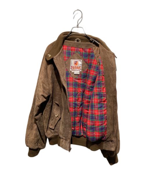 BARACUTA（バラクータ）BARACUTA (バラクータ) スウェードレザーG9ハリントンジャケット ブラウン サイズ:38の古着・服飾アイテム