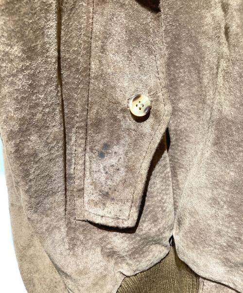 BARACUTA（バラクータ）BARACUTA (バラクータ) スウェードレザーG9ハリントンジャケット ブラウン サイズ:38の古着・服飾アイテム