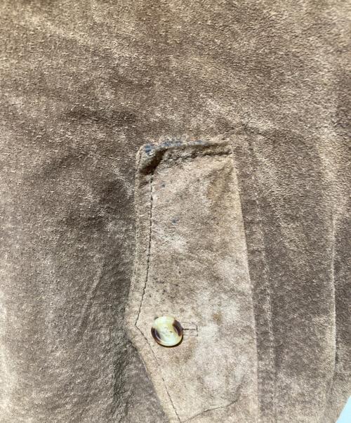 BARACUTA（バラクータ）BARACUTA (バラクータ) スウェードレザーG9ハリントンジャケット ブラウン サイズ:38の古着・服飾アイテム
