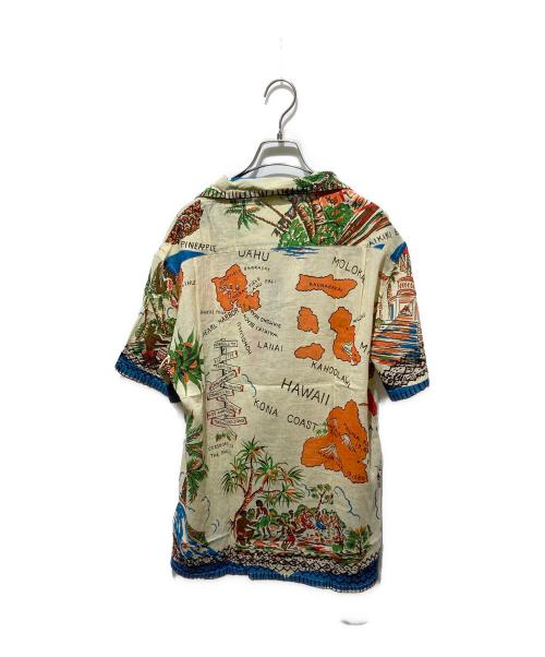 BINDU（ビンドゥ）BINDU (ビンドゥ) アロハシャツ ベージュ サイズ:Ｍの古着・服飾アイテム