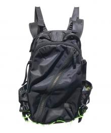 PORTER（ポーター）の古着「THINGS BACKPACK」｜ブラック×グリーン