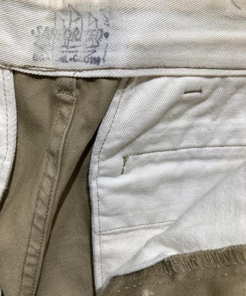 CUSHMAN by SPORTSWEAR（クッシュマン バイ スポーツウェア）Cushman by sportswear (クッシュマン バイ スポーツウェア) チノパン ベージュ サイズ:W28の古着・服飾アイテム