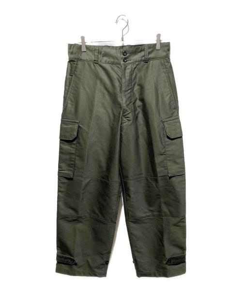 EDIFICE（エディフィス）EDIFICE (エディフィス) ETS.MATERIAUX (マテリオ) M-47 カーゴパンツ グリーン サイズ:3の古着・服飾アイテム