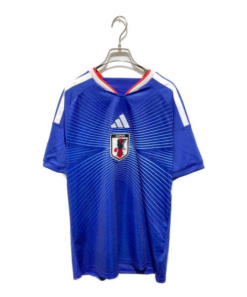 adidas（アディダス）adidas (アディダス) ゲームシャツ ブルー サイズ:ＸＬの古着・服飾アイテム