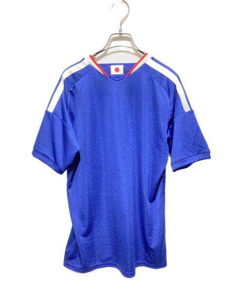 adidas（アディダス）adidas (アディダス) ゲームシャツ ブルー サイズ:ＸＬの古着・服飾アイテム