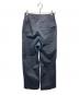 MHL (エムエイチエル) WASHED CHINO COTTON TROUSERS ブラック：9000円