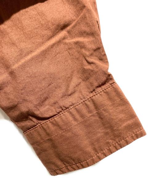 MHL（エムエイチエル）MHL (エムエイチエル) COMPACT COTTON POLINシャツ ブラウン サイズ:2の古着・服飾アイテム