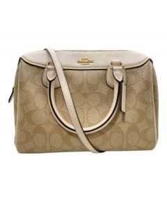 中古・古着通販】COACH (コーチ) シグネチャーフラップショルダー