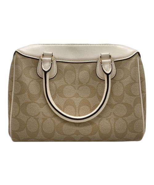 COACH（コーチ）COACH (コーチ) 2WAYショルダーバッグ ホワイトの古着・服飾アイテム