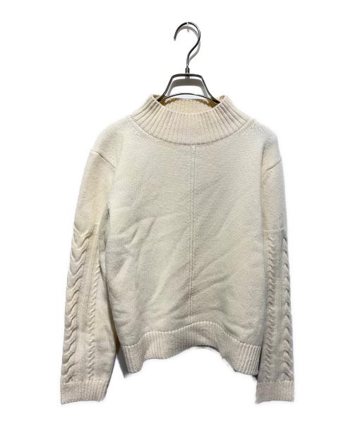 NON NO（ノンノ）NON NO (ノンノ) カシミヤ混ニット ホワイト サイズ:FREE 未使用品の古着・服飾アイテム