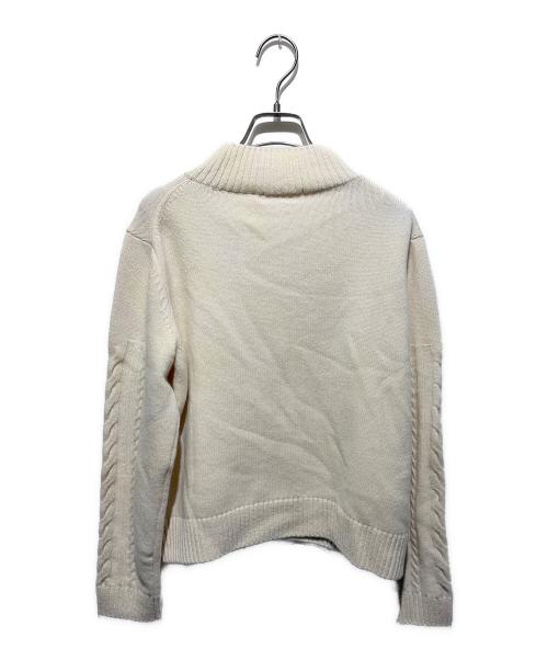 NON NO（ノンノ）NON NO (ノンノ) カシミヤ混ニット ホワイト サイズ:FREE 未使用品の古着・服飾アイテム