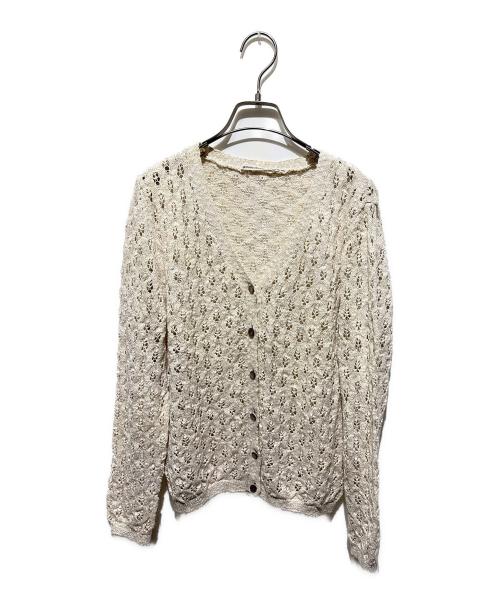 Mademoiselle NON NON（マドモアゼルノンノン）Mademoiselle NON NON (マドモアゼルノンノン) ニットカーディガン アイボリー サイズ:FREEの古着・服飾アイテム