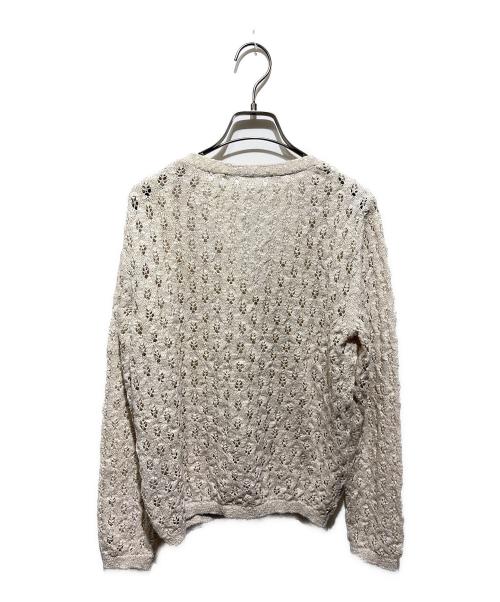 Mademoiselle NON NON（マドモアゼルノンノン）Mademoiselle NON NON (マドモアゼルノンノン) ニットカーディガン アイボリー サイズ:FREEの古着・服飾アイテム