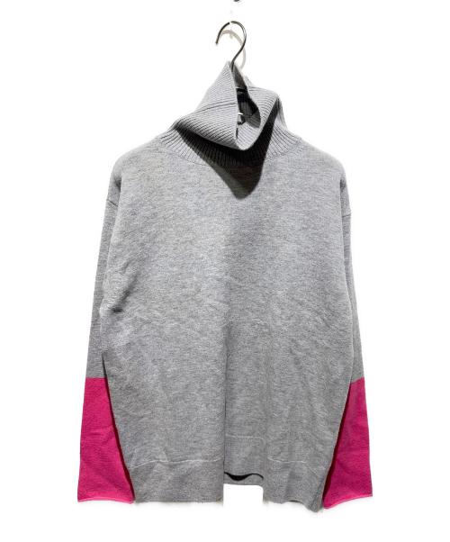 自由区（ジユウク）自由区 (ジユウク) タートルネックニット グレー サイズ:38 未使用品の古着・服飾アイテム