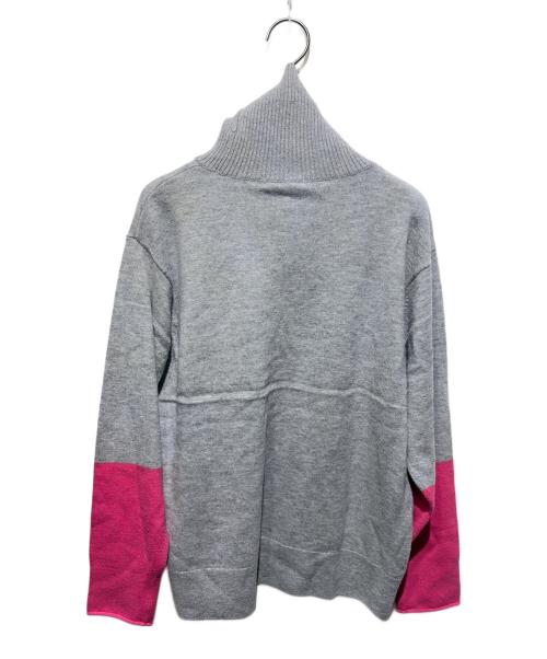 自由区（ジユウク）自由区 (ジユウク) タートルネックニット グレー サイズ:38 未使用品の古着・服飾アイテム