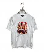 tricot COMME des GARCONSトリココムデギャルソン）の古着「AD2018 スウィーツプリントTシャツ」｜ホワイト