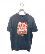 tricot COMME des GARCONSトリココムデギャルソン）の古着「AD2018プリントTシャツ」｜ブラック