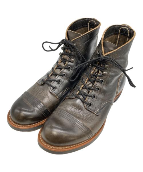 RED WING（レッドウィング）RED WING (レッドウィング) Iron Ranger ブーツ ブラウン サイズ:25.5ｃｍの古着・服飾アイテム