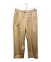 District UNITED ARROWS（ディストリクト ユナイテッドアローズ）の古着「CHINO WIDE 2PLEATS PANTS」｜ベージュ