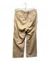 District UNITED ARROWS (ディストリクト ユナイテッドアローズ) CHINO WIDE 2PLEATS PANTS ベージュ サイズ:Ｌ：5000円
