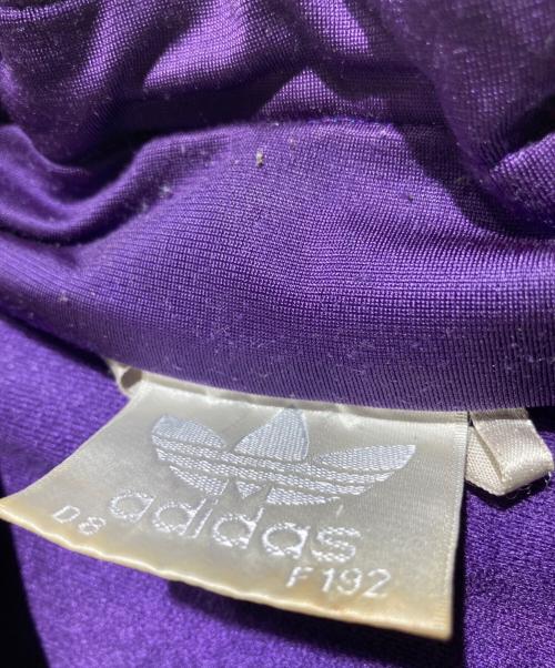 adidas（アディダス）adidas (アディダス) 80ｓトラックジャケット パープル×ブルー サイズ:Ｌの古着・服飾アイテム