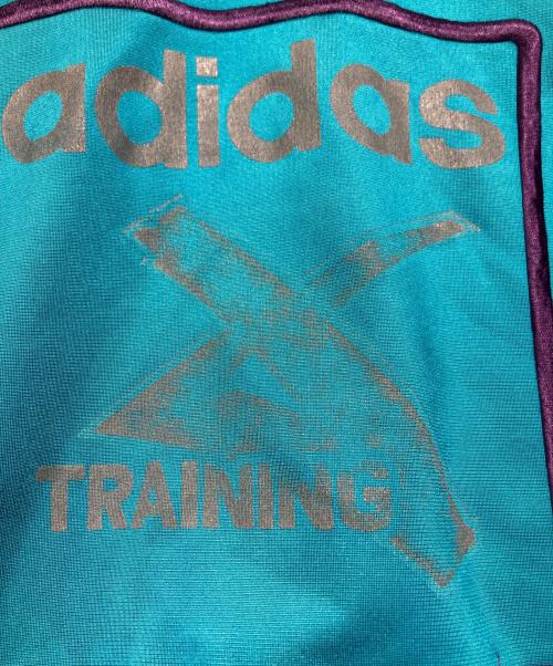 adidas（アディダス）adidas (アディダス) 80ｓトラックジャケット パープル×ブルー サイズ:Ｌの古着・服飾アイテム