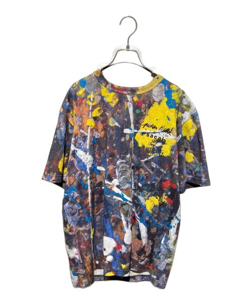 sacai（サカイ）sacai (サカイ) Jackson Pollock コラボTシャツ マルチカラー サイズ:4の古着・服飾アイテム